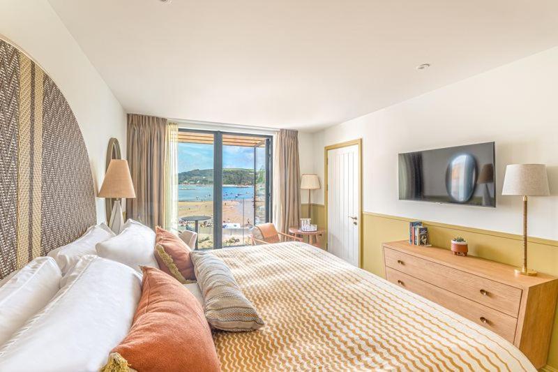 Harbour Beach Club, Hotel & Spa Salcombe Exterior foto
